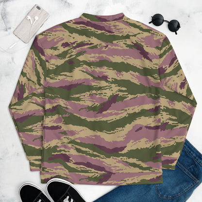 Russian Tiger Stripe Kamysh PFO CAMO Unisex Bomber Jacket - Jackets