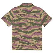 Tiger Stripe Kamysh Rosewood CAMO Unisex Short-Sleeve Button Shirt - Button-Up