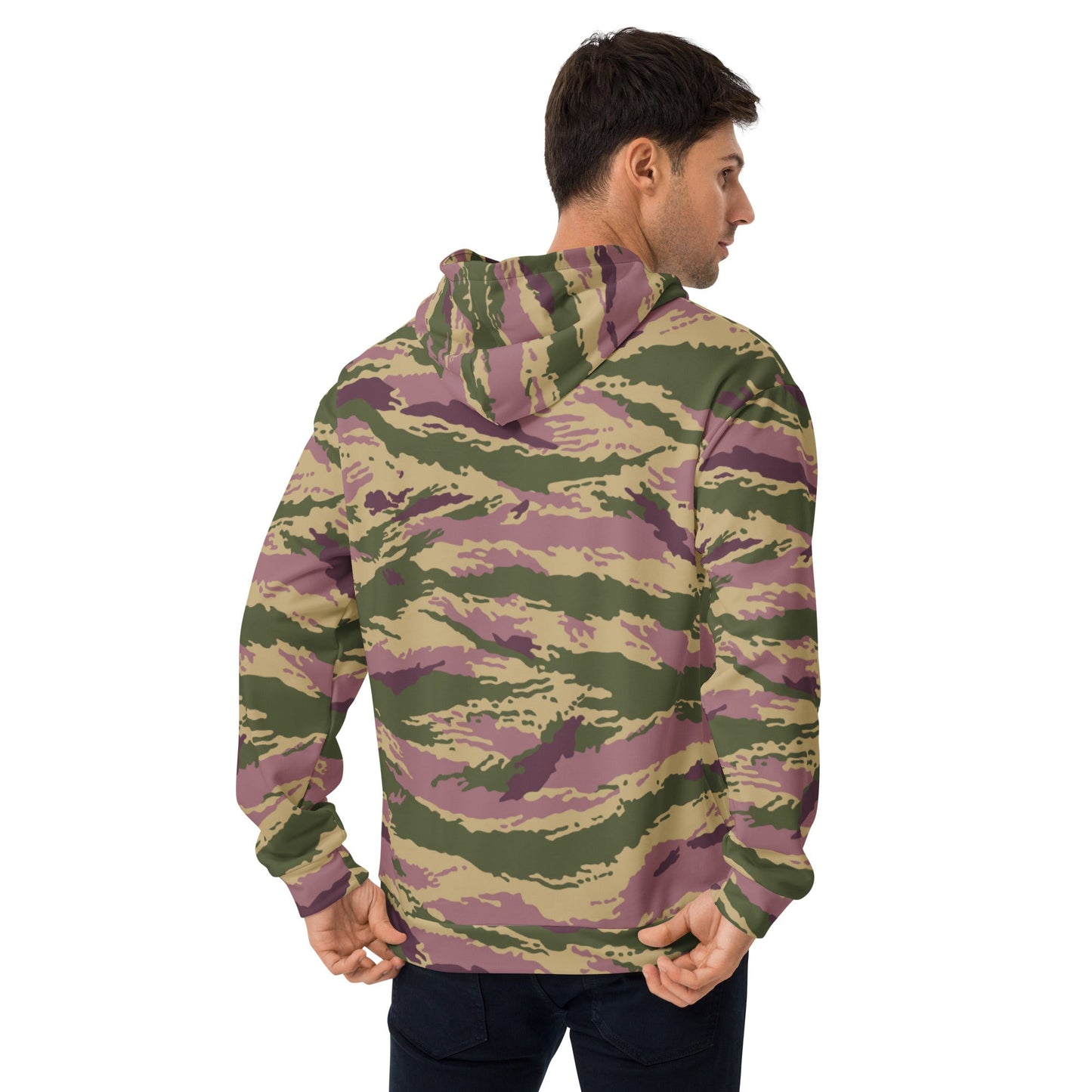 Russian Tiger Stripe Kamysh PFO CAMO Unisex Hoodie - Hoodies