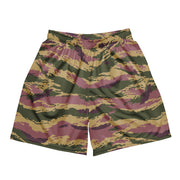 Tiger Stripe Kamysh Rosewood CAMO Unisex Mesh Shorts - 2XS