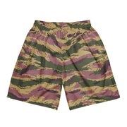 Tiger Stripe Kamysh Rosewood CAMO Unisex Mesh Shorts