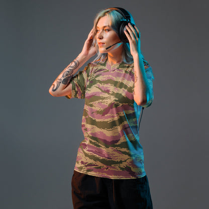Russian Tiger Stripe Kamysh PFO CAMO Unisex Sports Jersey