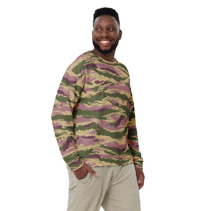 Russian Tiger Stripe Kamysh PFO CAMO Unisex Sweatshirt - Sweatshirts