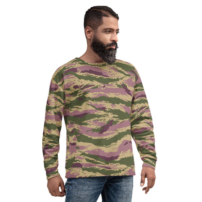 Russian Tiger Stripe Kamysh PFO CAMO Unisex Sweatshirt - Sweatshirts