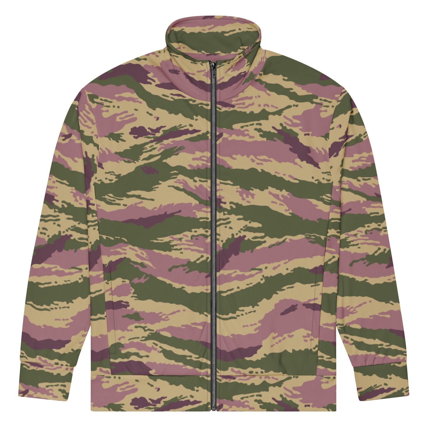 Russian Tiger Stripe Kamysh PFO CAMO Unisex track jacket - Track Jackets