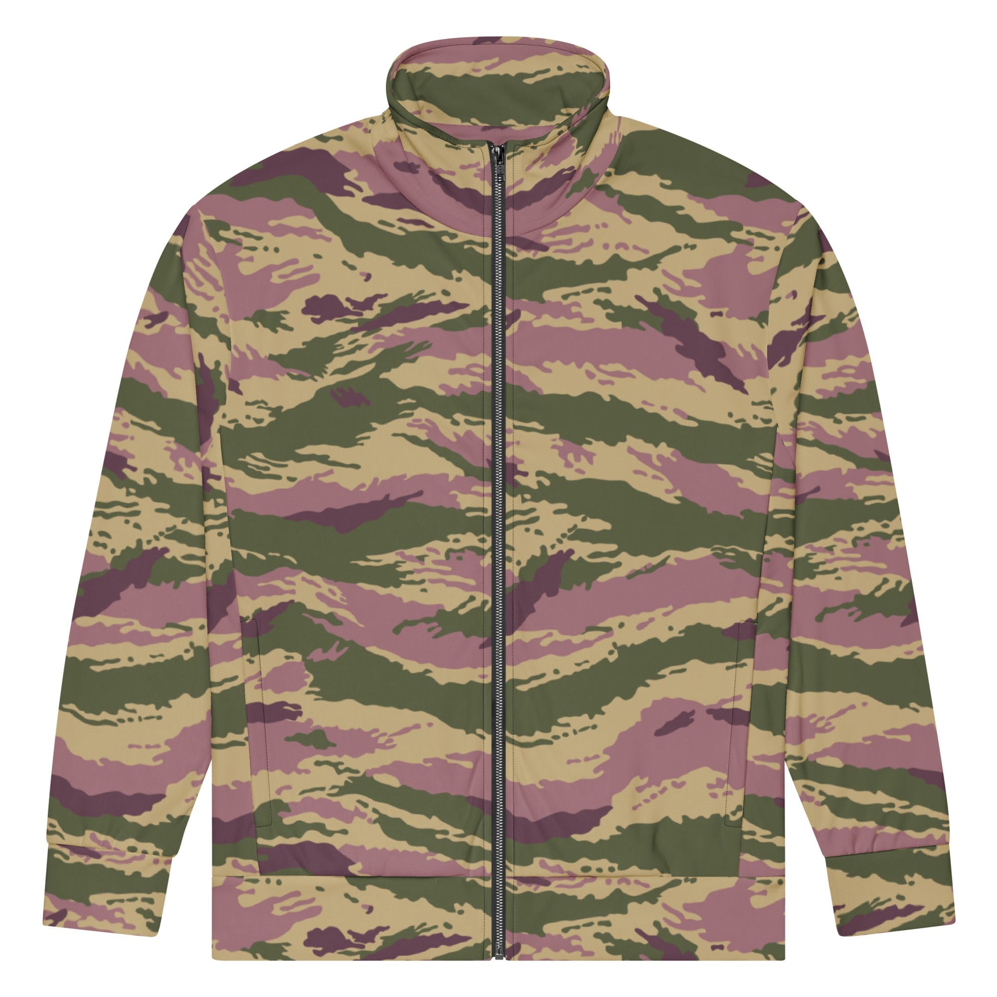 Russian Tiger Stripe Kamysh PFO CAMO Unisex track jacket - Track Jackets