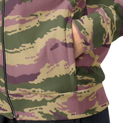 Russian Tiger Stripe Kamysh PFO CAMO Unisex track jacket - Track Jackets