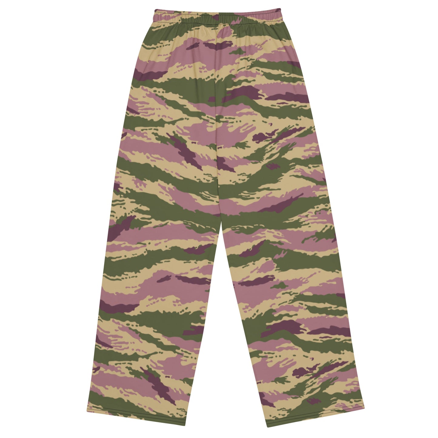 Russian Tiger Stripe Kamysh PFO CAMO unisex wide-leg pants - Wide-leg Pants