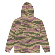 Tiger Stripe Kamysh Rosewood CAMO Unisex Zip Hoodie