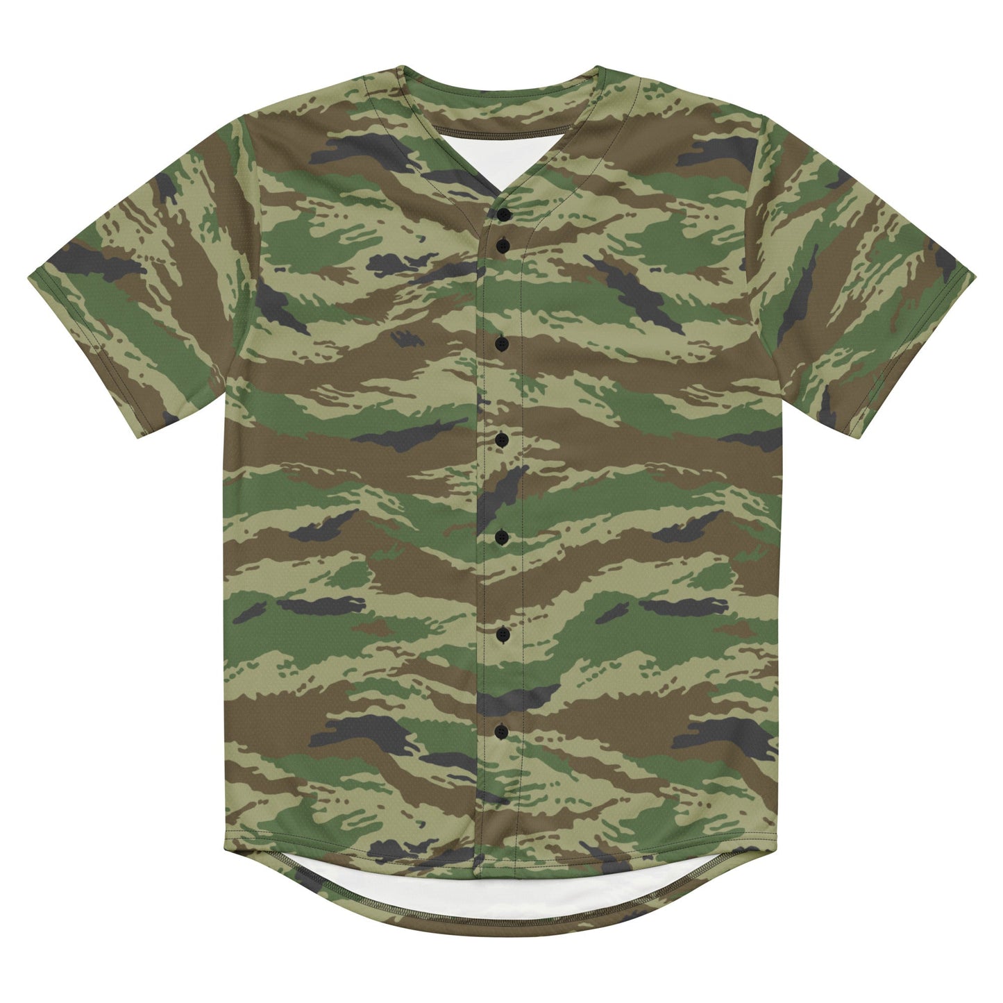 Russian Tiger Stripe Kamysh REX CAMO baseball jersey - Baseball Jerseys