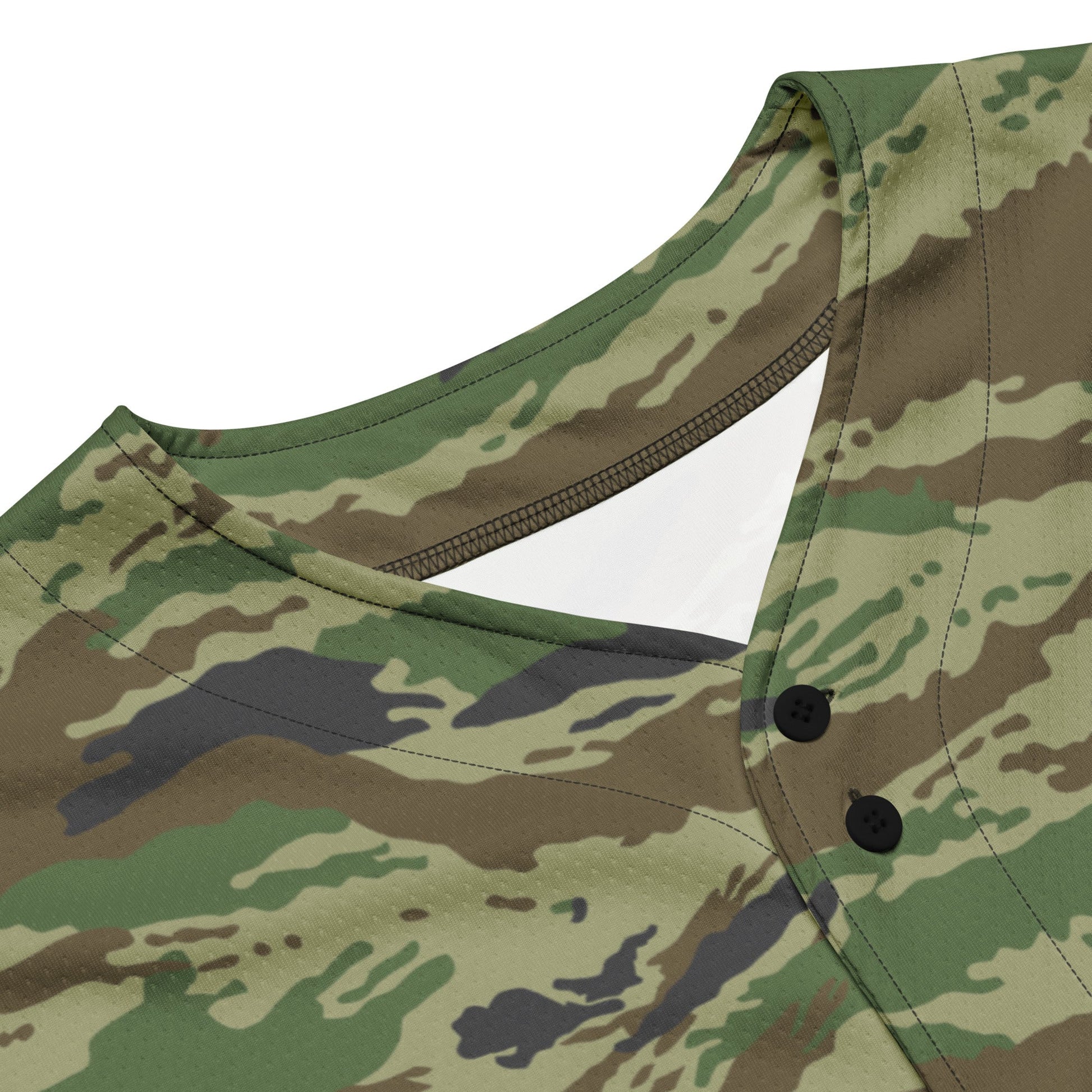 Russian Tiger Stripe Kamysh REX CAMO baseball jersey - Baseball Jerseys