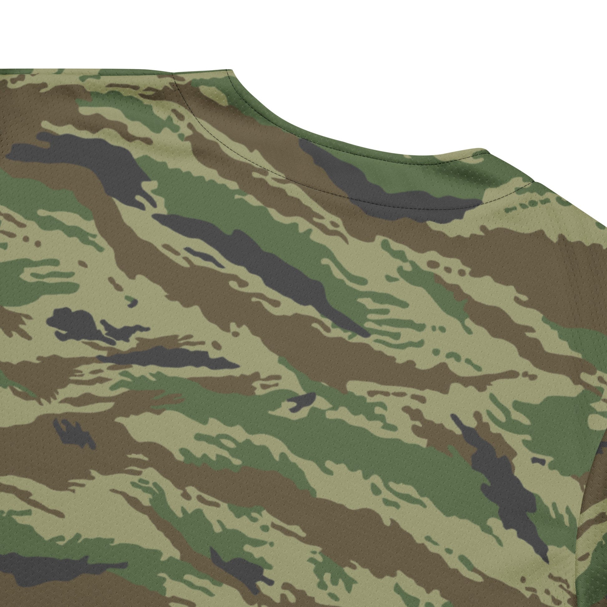 Russian Tiger Stripe Kamysh REX CAMO baseball jersey - Baseball Jerseys