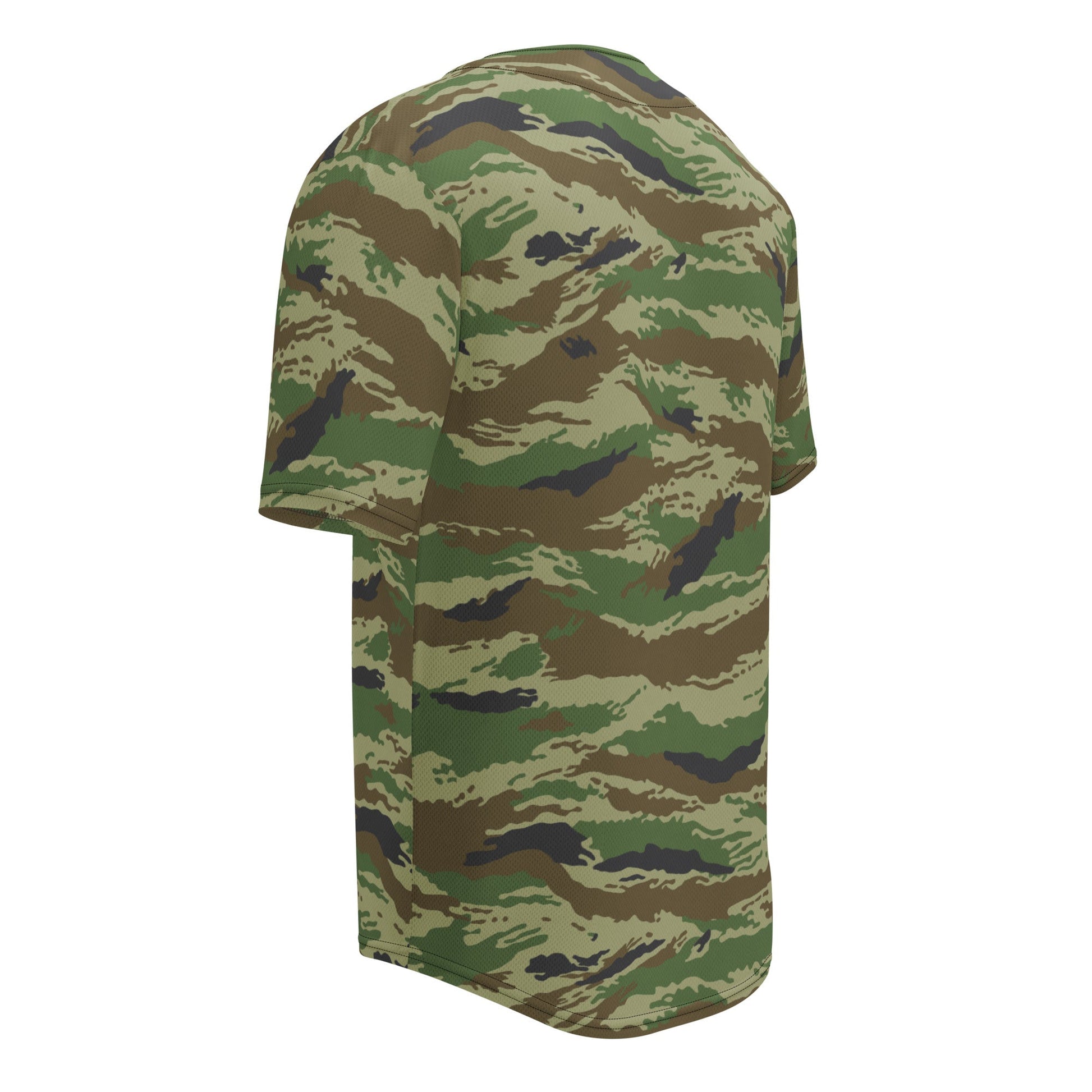 Russian Tiger Stripe Kamysh REX CAMO baseball jersey - Baseball Jerseys