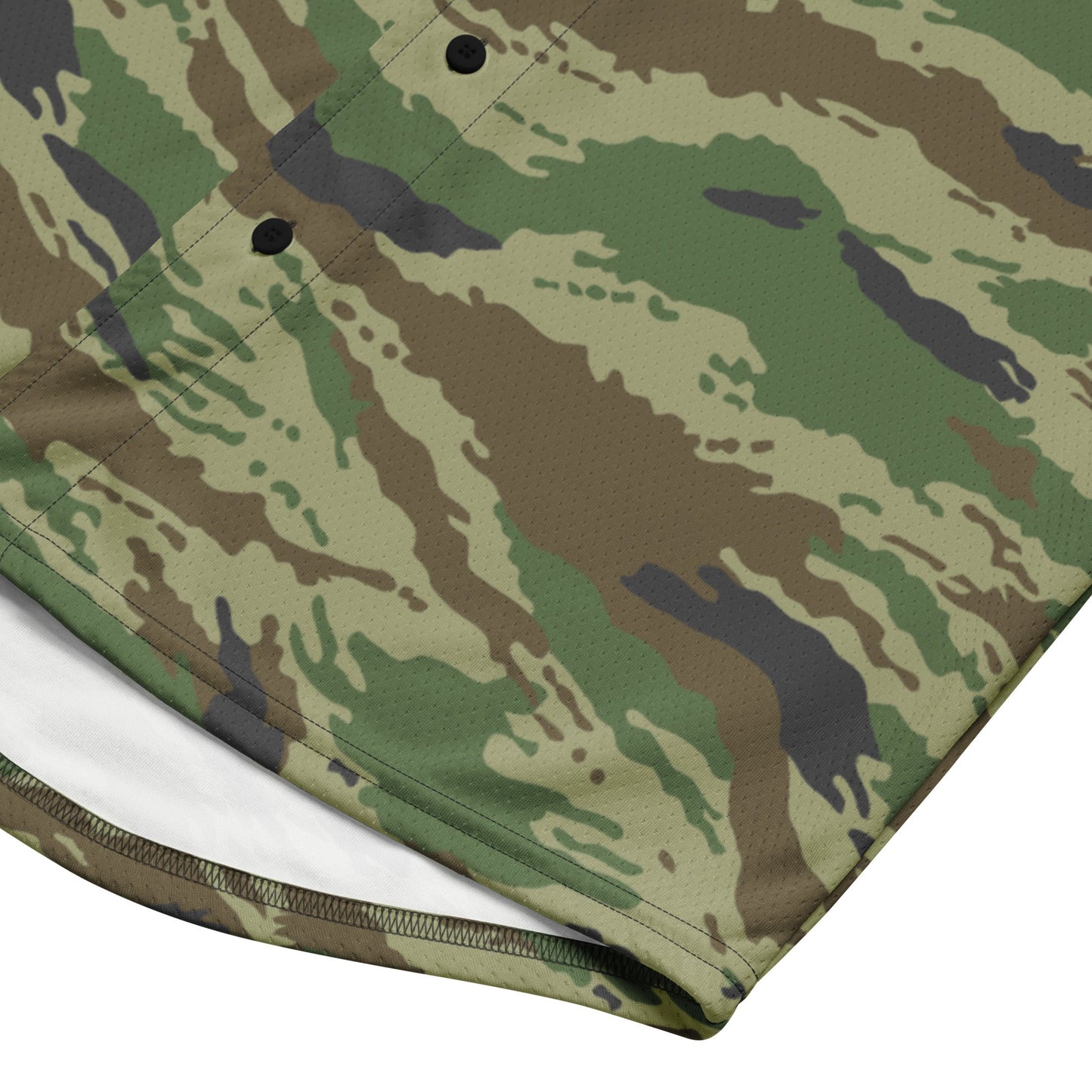 Russian Tiger Stripe Kamysh REX CAMO baseball jersey - Baseball Jerseys