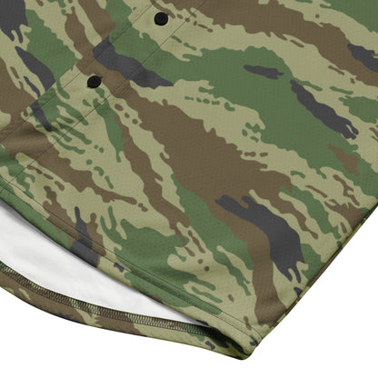 Russian Tiger Stripe Kamysh REX CAMO baseball jersey - Baseball Jerseys