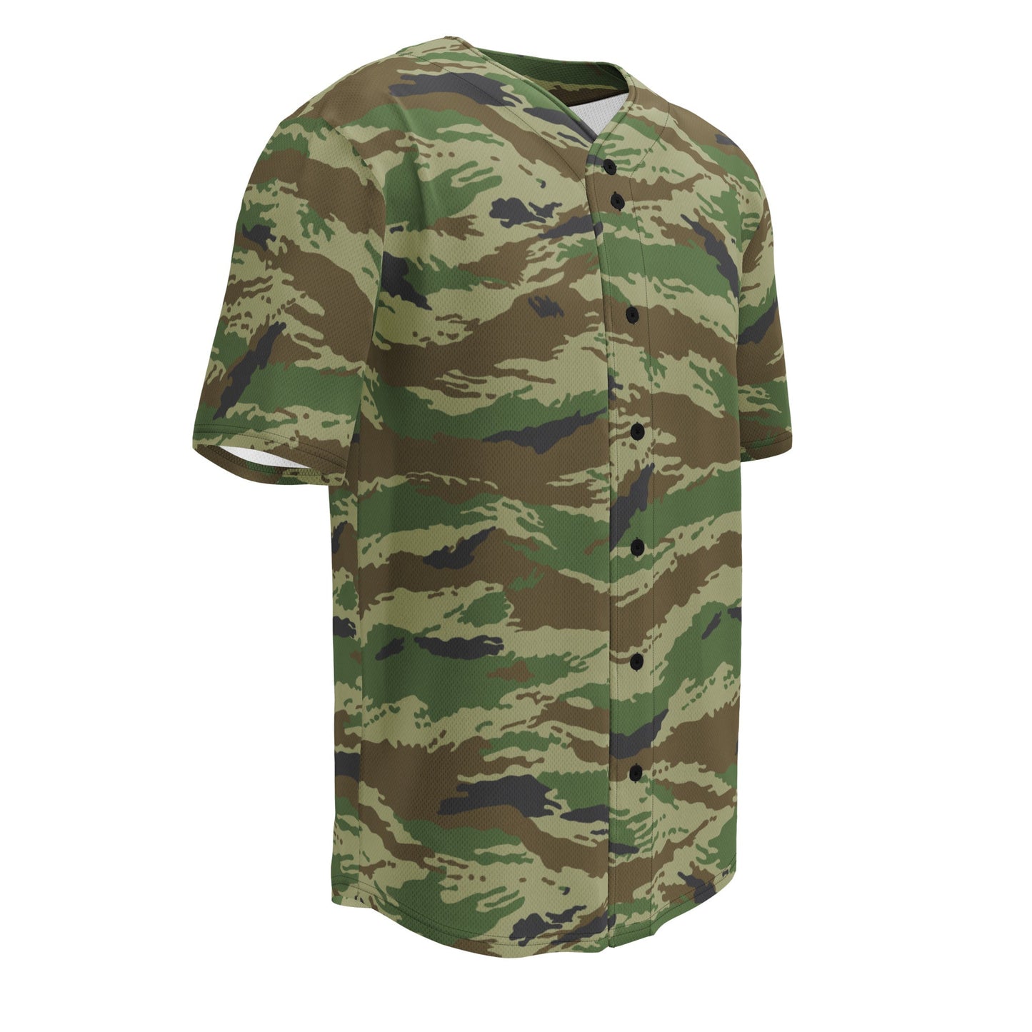 Russian Tiger Stripe Kamysh REX CAMO baseball jersey - Baseball Jerseys