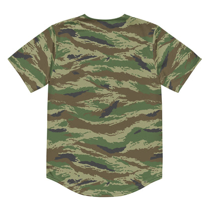 Russian Tiger Stripe Kamysh REX CAMO baseball jersey - Baseball Jerseys