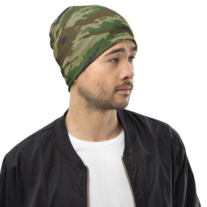 Russian Tiger Stripe Kamysh REX CAMO Beanie - Beanies