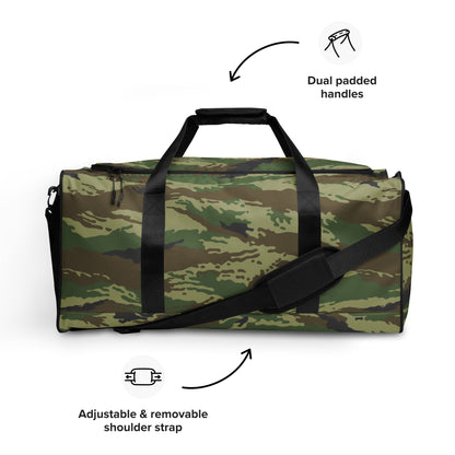 Russian Tiger Stripe Kamysh REX CAMO Duffle bag - Bags