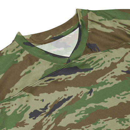 Russian Tiger Stripe Kamysh REX CAMO hockey fan jersey - Hockey Jerseys