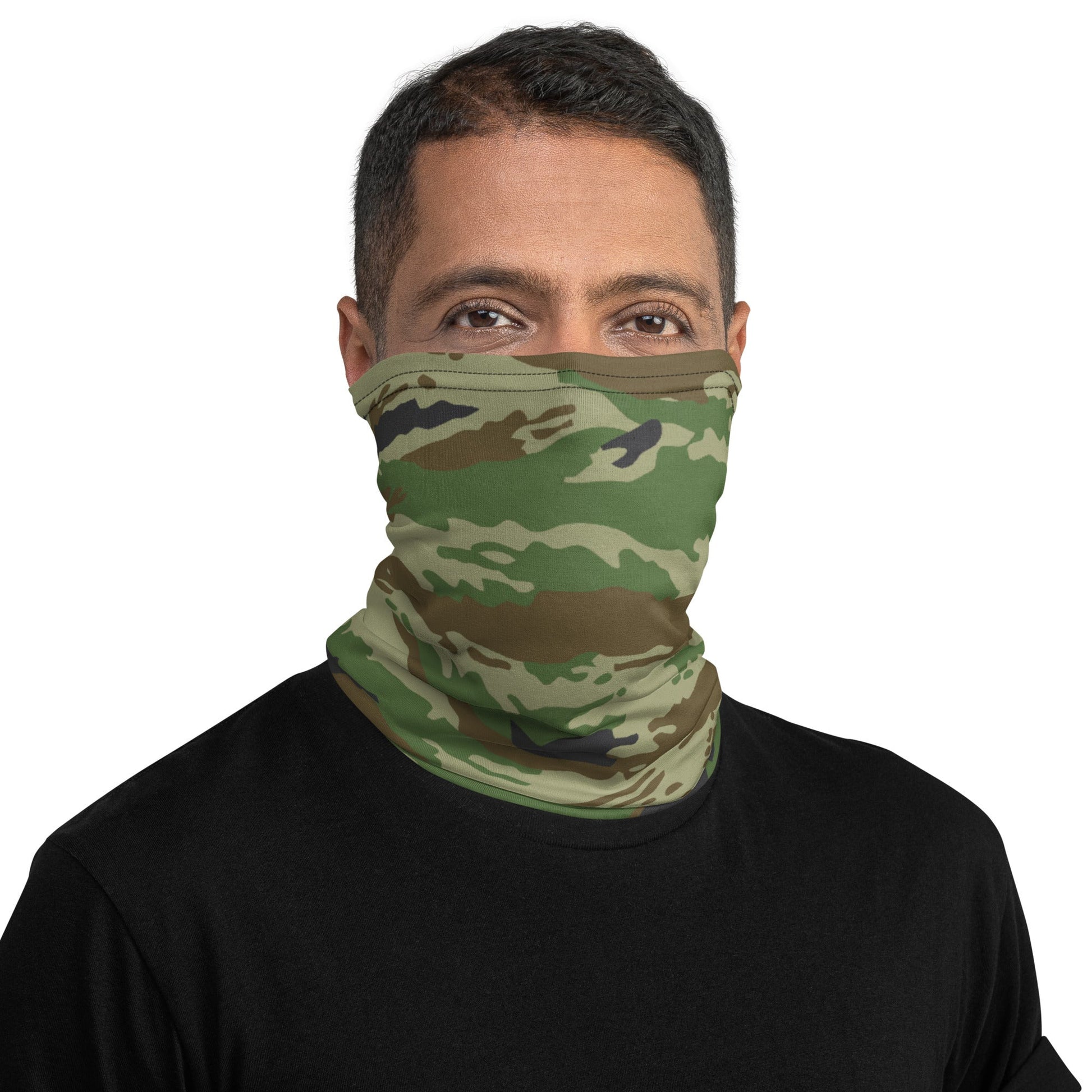Russian Tiger Stripe Kamysh REX CAMO Neck Gaiter Gaiters