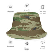 Tiger Stripe Kamysh REX CAMO Reversible Bucket Hat - Head