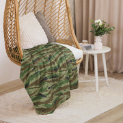 Tiger Stripe Kamysh REX CAMO Sherpa Blanket