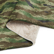 Tiger Stripe Kamysh REX CAMO Sherpa Blanket