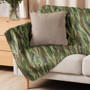 Tiger Stripe Kamysh REX CAMO Sherpa Blanket