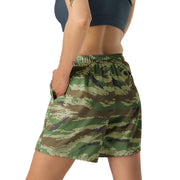 Tiger Stripe Kamysh REX CAMO Unisex Athletic Long Shorts