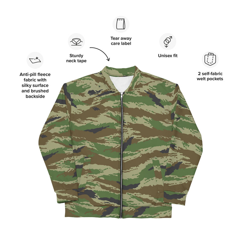 Tiger Stripe Kamysh REX CAMO Unisex Bomber Jacket