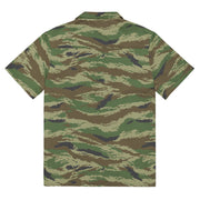Tiger Stripe Kamysh REX CAMO Unisex Short-Sleeve Button Shirt - Button-Up