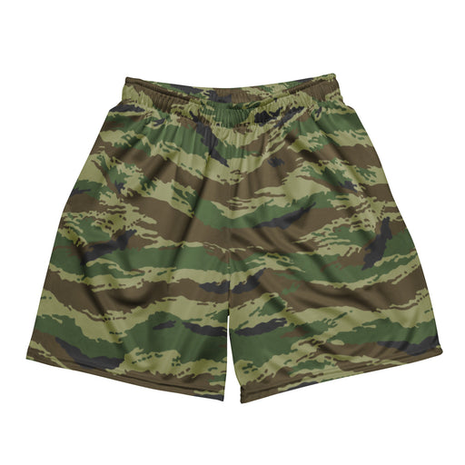 Tiger Stripe Kamysh REX CAMO Unisex Mesh Shorts - 2XS