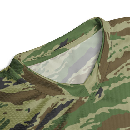 Russian Tiger Stripe Kamysh REX CAMO Unisex Sports Jersey