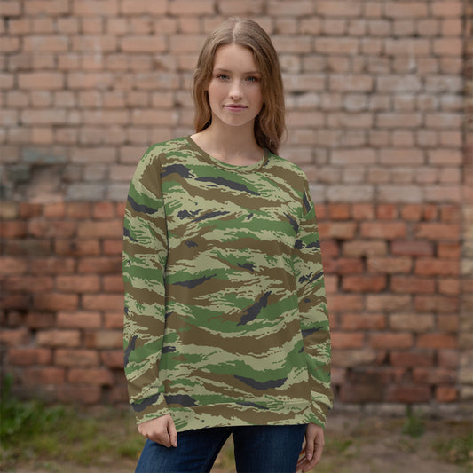 Russian Tiger Stripe Kamysh REX CAMO Unisex Sweatshirt - Sweatshirts