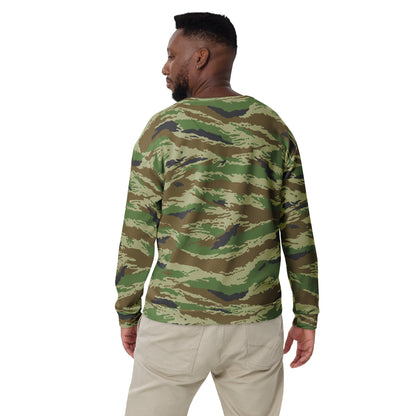 Russian Tiger Stripe Kamysh REX CAMO Unisex Sweatshirt - Sweatshirts