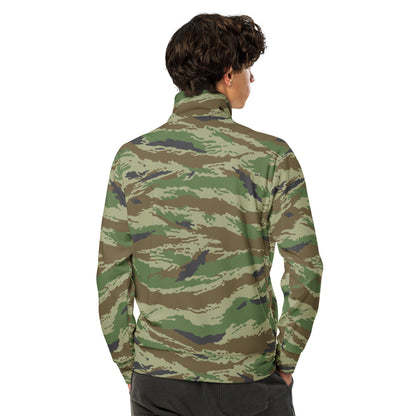 Russian Tiger Stripe Kamysh REX CAMO Unisex track jacket - Track Jackets