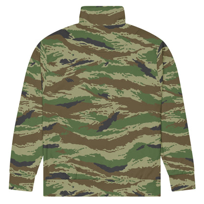 Russian Tiger Stripe Kamysh REX CAMO Unisex track jacket - Track Jackets