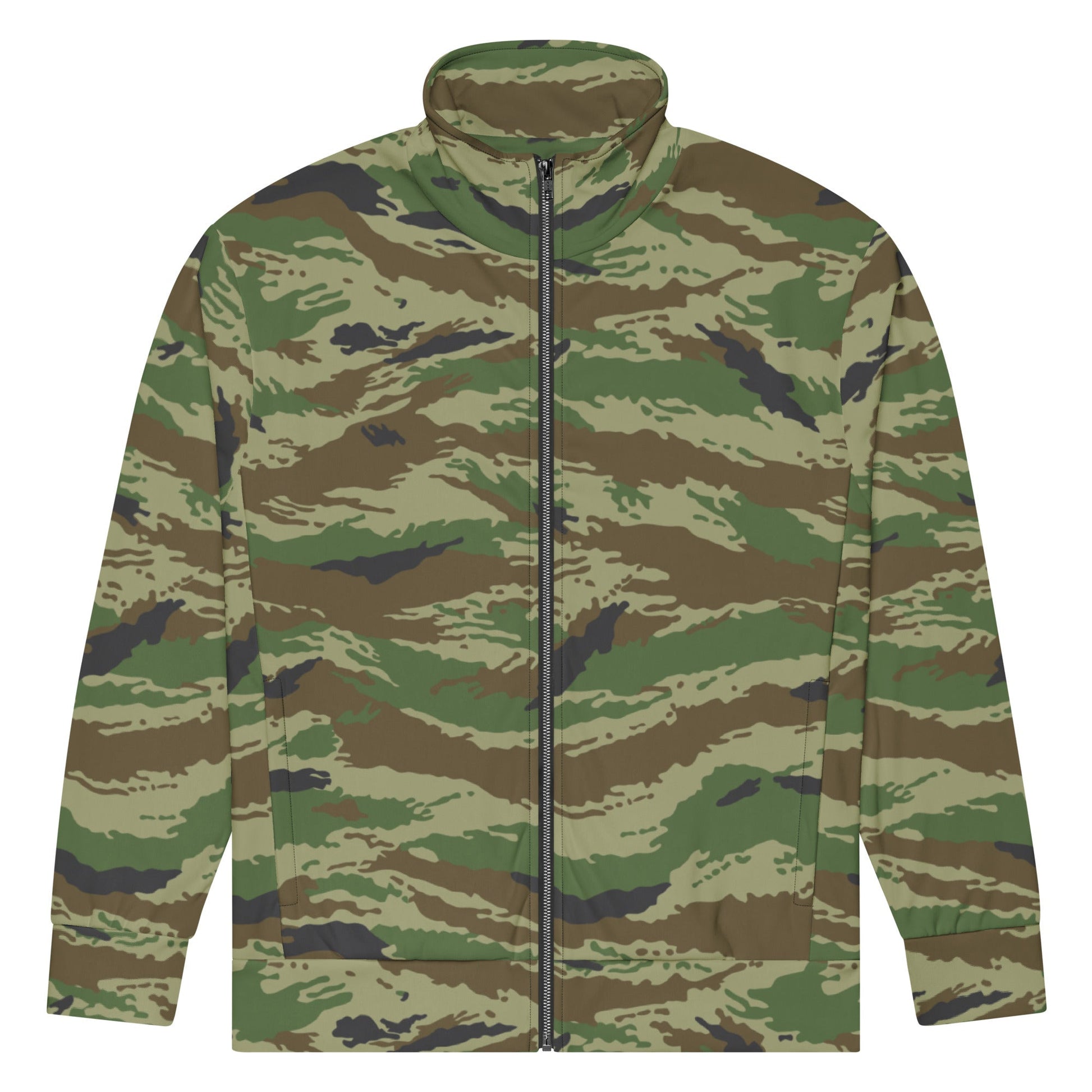 Russian Tiger Stripe Kamysh REX CAMO Unisex track jacket - Track Jackets