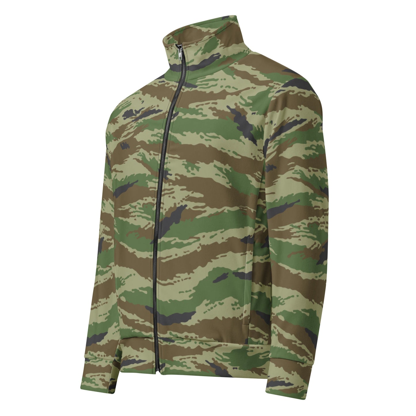 Russian Tiger Stripe Kamysh REX CAMO Unisex track jacket - Track Jackets