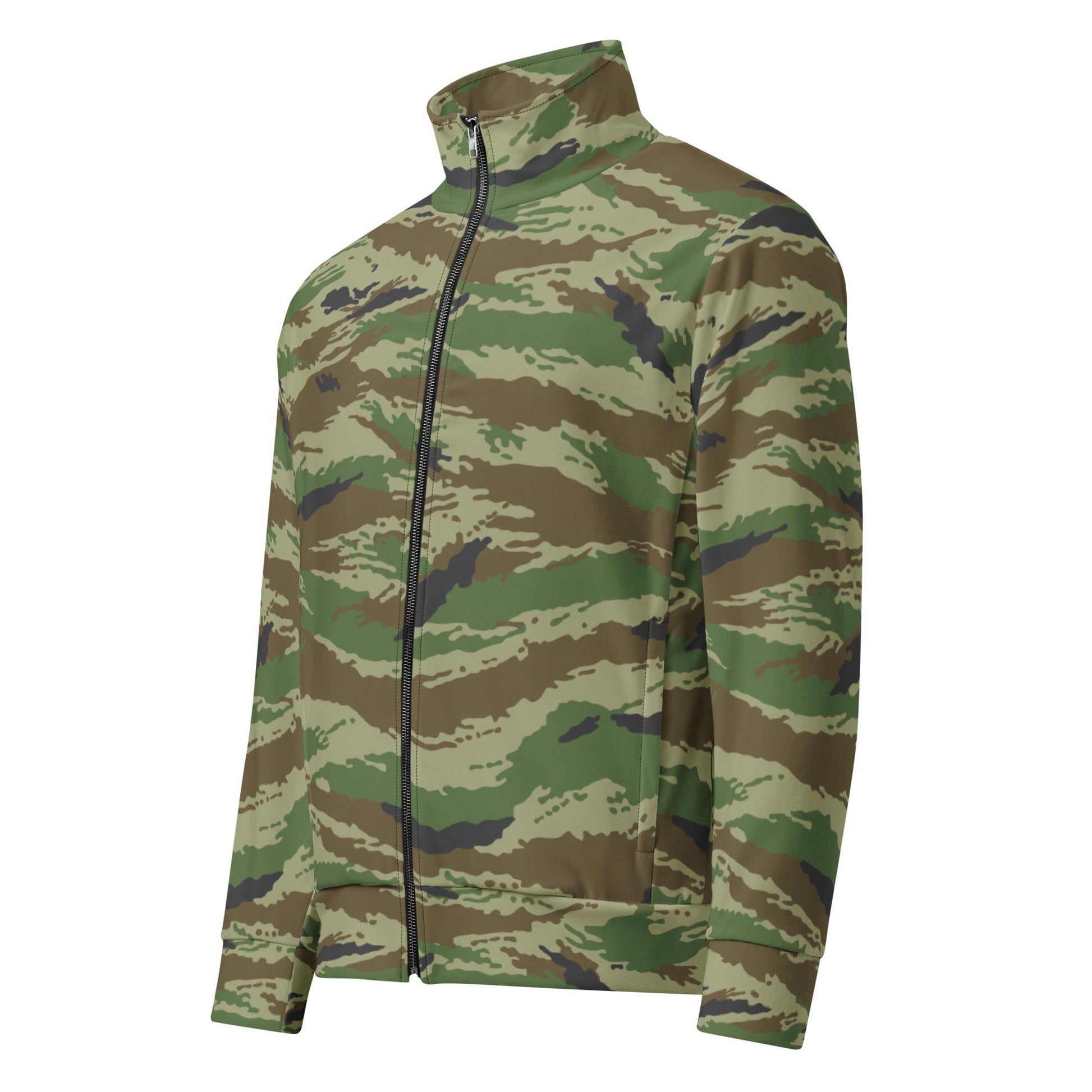Russian Tiger Stripe Kamysh REX CAMO Unisex track jacket - Track Jackets