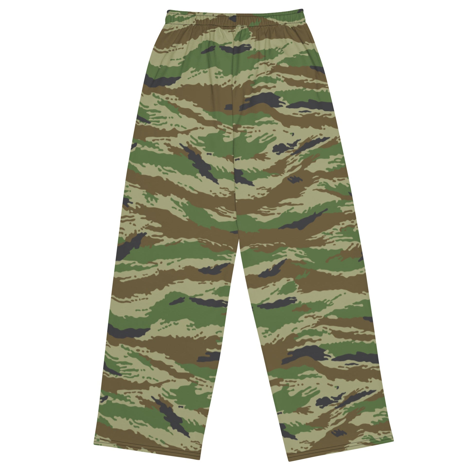 Russian Tiger Stripe Kamysh REX CAMO unisex wide-leg pants - Wide-leg Pants