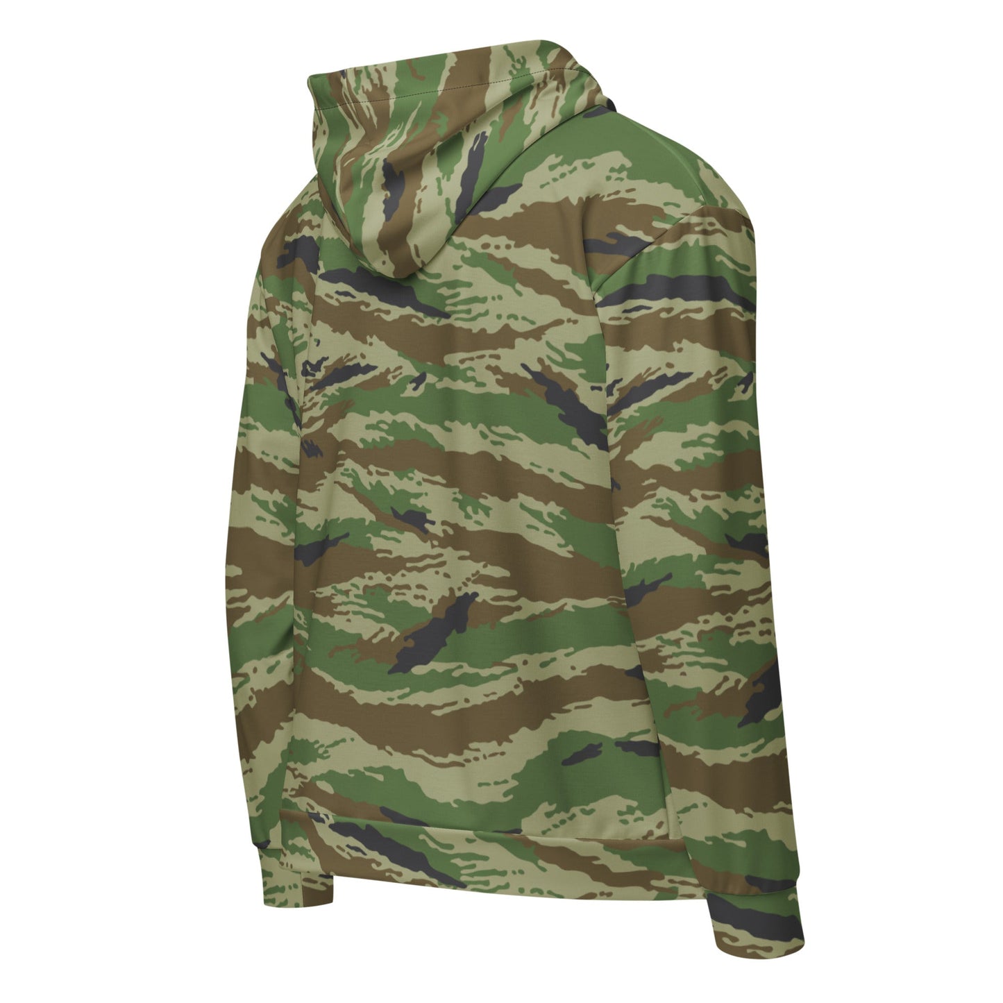 Russian Tiger Stripe Kamysh REX CAMO Unisex zip hoodie - Zip Hoodies