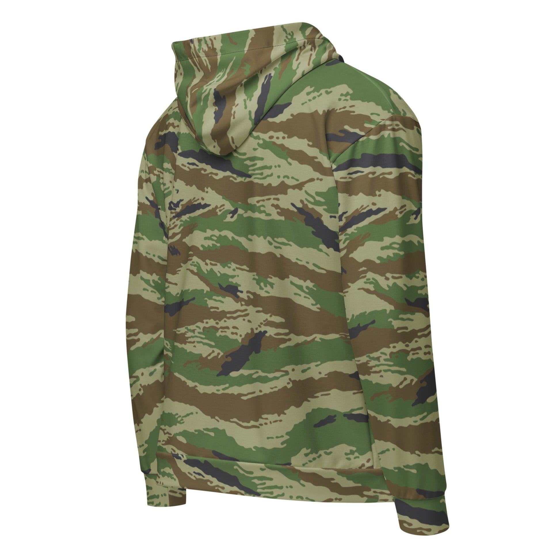 Russian Tiger Stripe Kamysh REX CAMO Unisex zip hoodie - Zip Hoodies