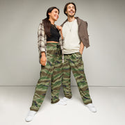 Tiger Stripe Kamysh REX CAMO Unisex Wide-Leg Joggers - 2XS