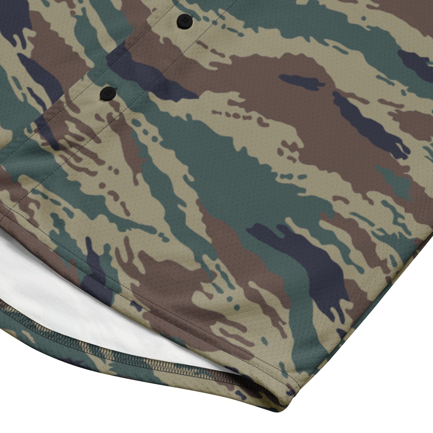 Russian Tiger Stripe Kamysh SPLAV CAMO baseball jersey - Baseball Jerseys