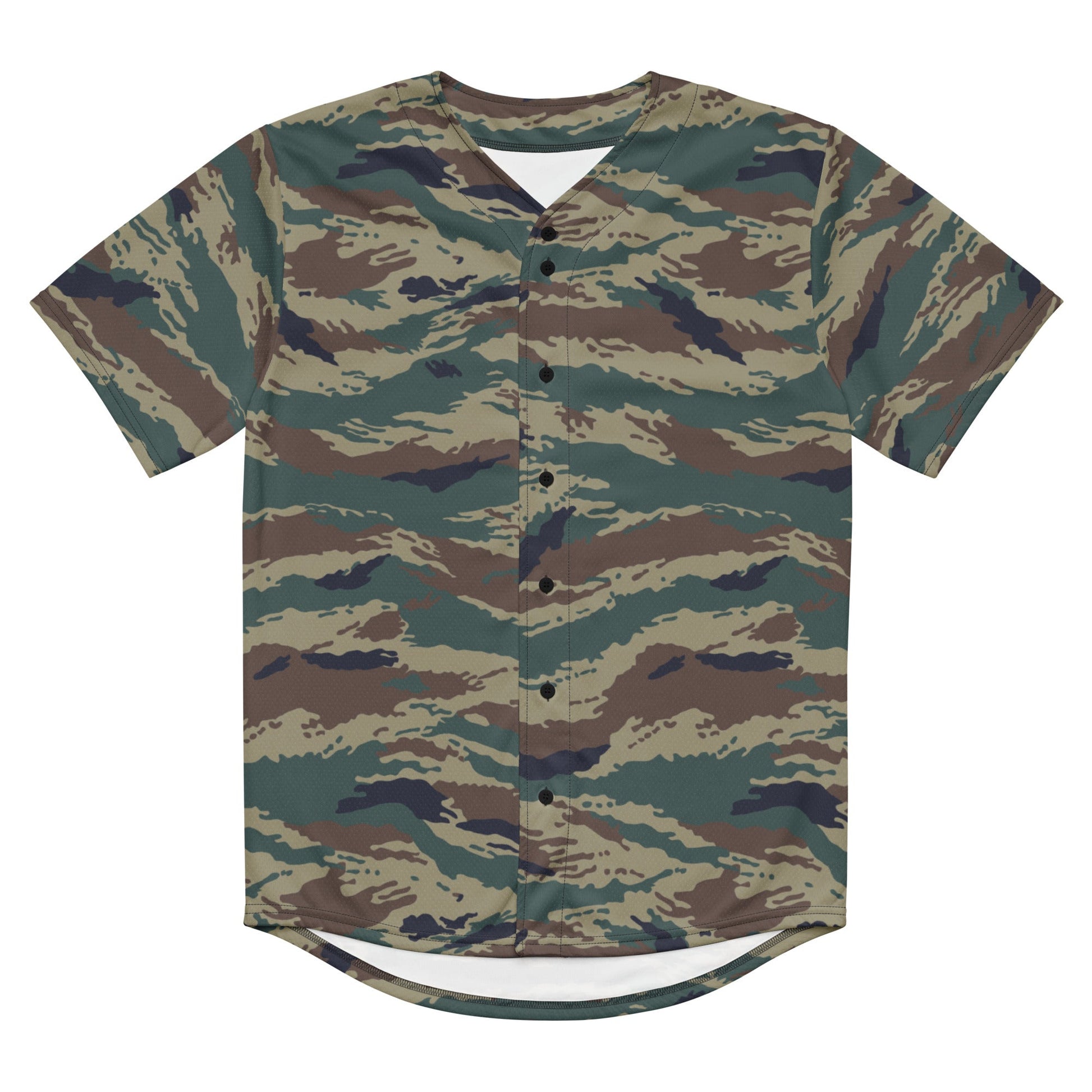 Russian Tiger Stripe Kamysh SPLAV CAMO baseball jersey - Baseball Jerseys