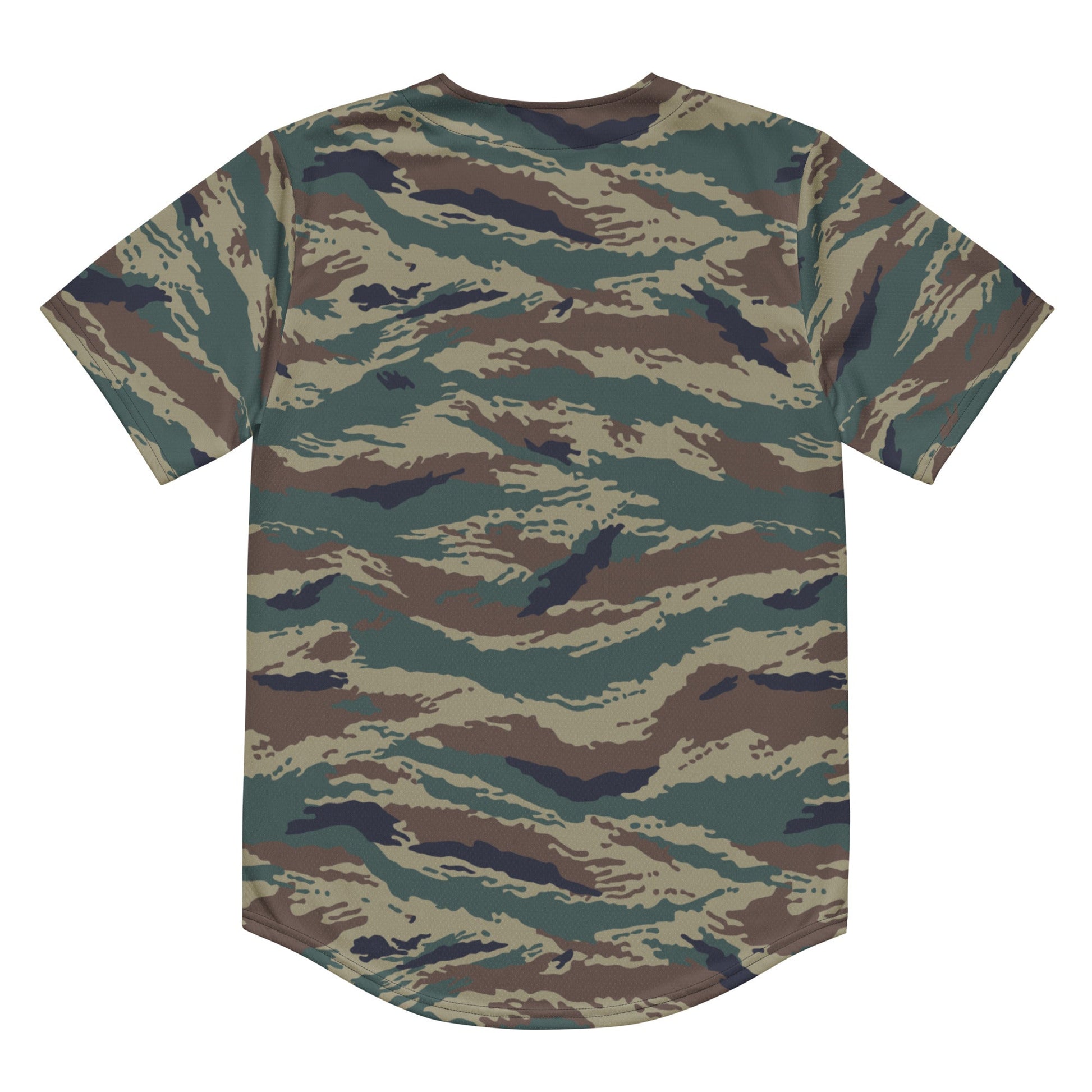 Russian Tiger Stripe Kamysh SPLAV CAMO baseball jersey - Baseball Jerseys