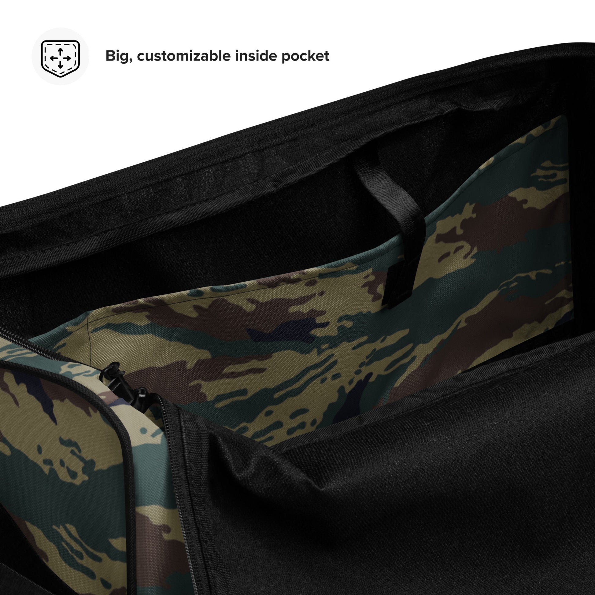 Russian Tiger Stripe Kamysh SPLAV CAMO Duffle bag - Bags