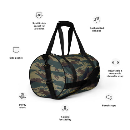 Russian Tiger Stripe Kamysh SPLAV CAMO Gym Bag